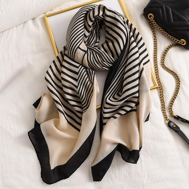 180x90cm Striped Printed Scarf for Women Autumn and Winter Cotton Linen Scarf Warm Sun Protection Neck Protection Shawl бежевый
180x90cm Striped Printed Scarf for Women Autumn and Winter Cotton Linen Scarf Warm Sun Protection Neck Protection Shawl бежевый
