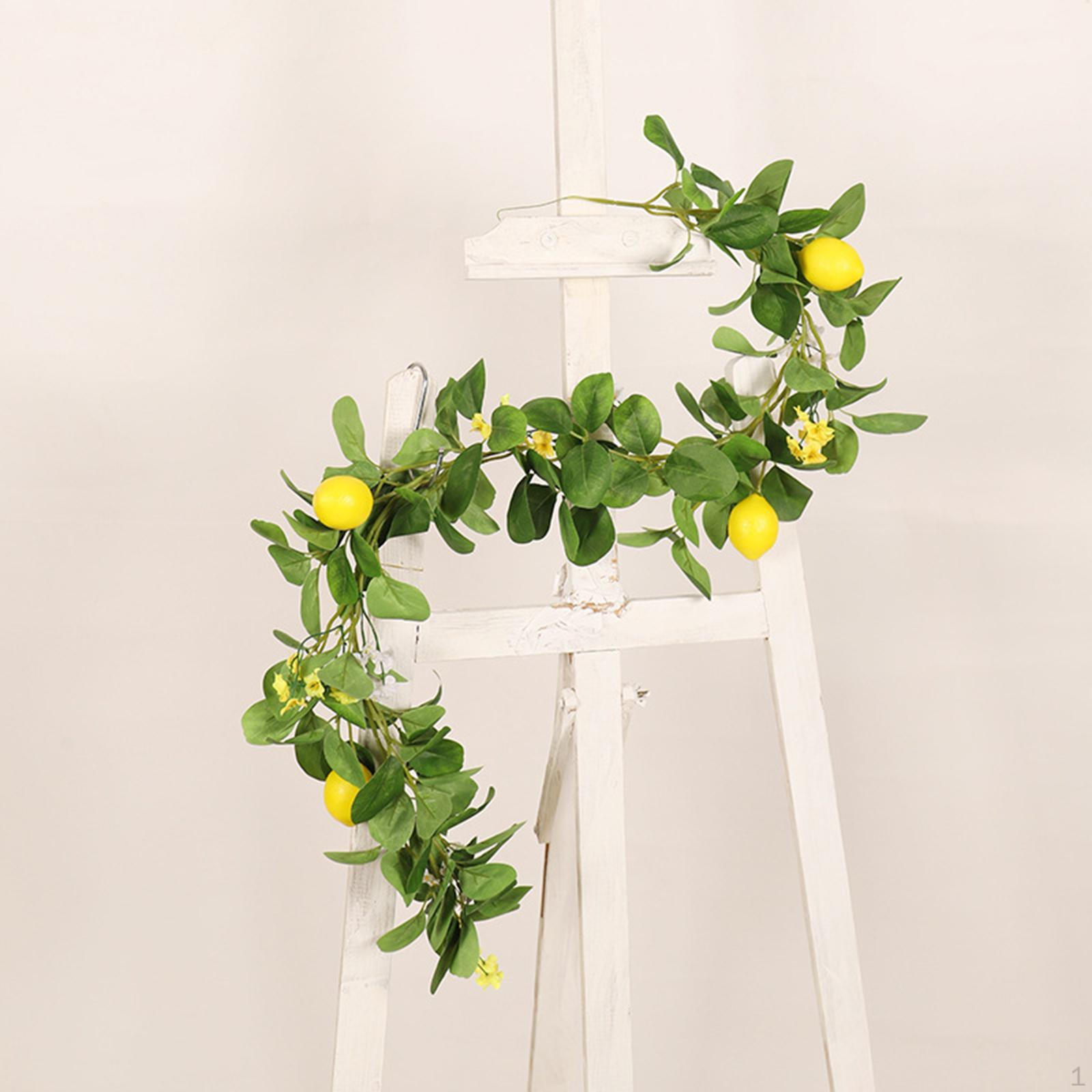 Artificial Lemon Garland Greenery Decoration Flower Rattan for Festival Door
Artificial Lemon Garland Greenery Decoration Flower Rattan for Festival Door