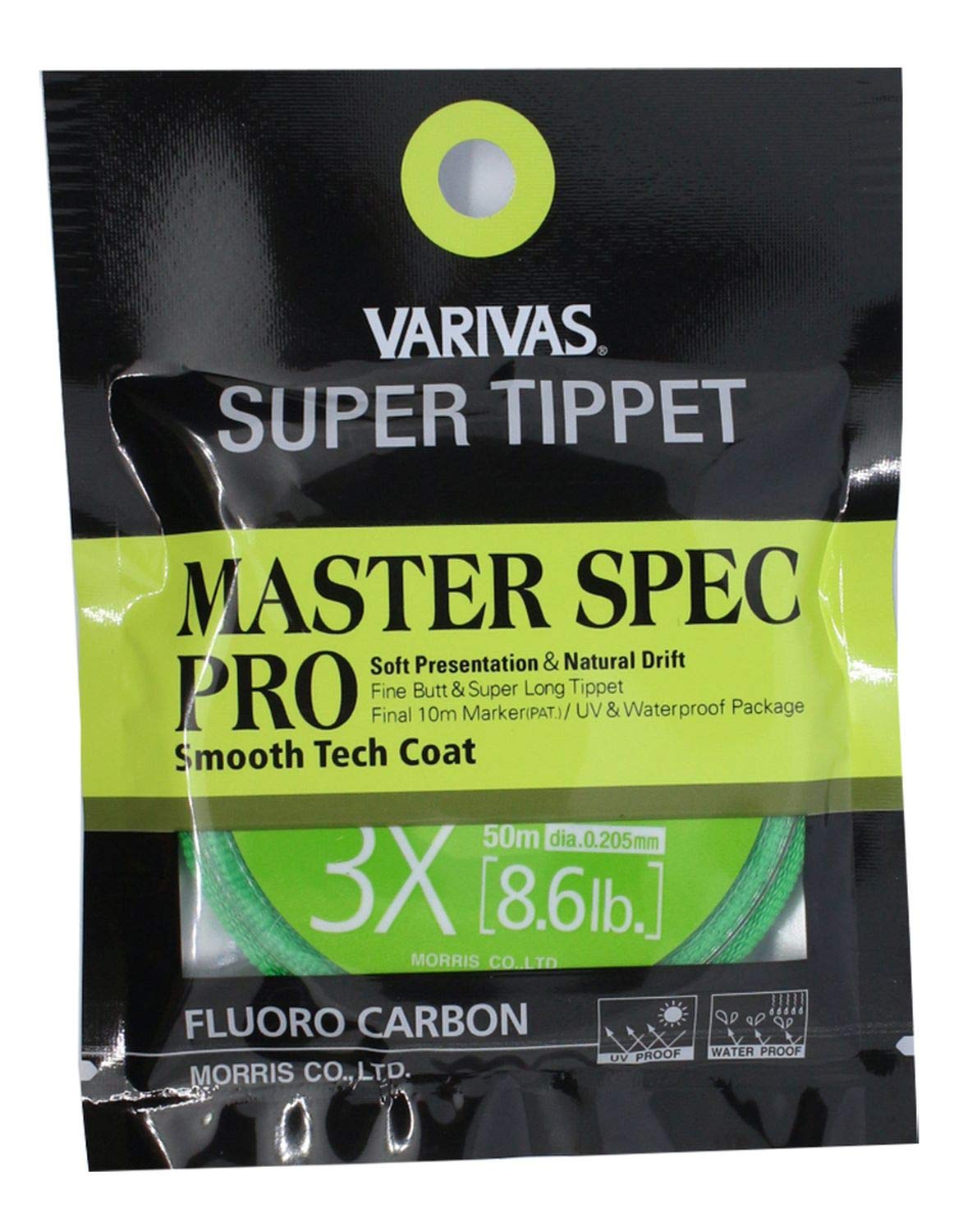 VARIVAS Super Tippet Master Spec Pro Fluorocarbon 3X
VARIVAS Super Tippet Master Spec Pro Fluorocarbon 3X