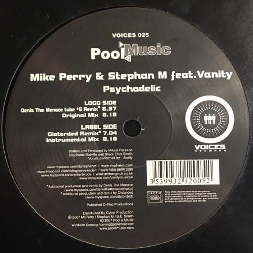 12inch Record MIKE PERRY STEPHAN M. VANITY Psychadelic VOICES025 Voices Records 2007 UK Dance Electronica Used
12inch Record MIKE PERRY STEPHAN M. VANITY Psychadelic VOICES025 Voices Records 2007 UK Dance Electronica Used