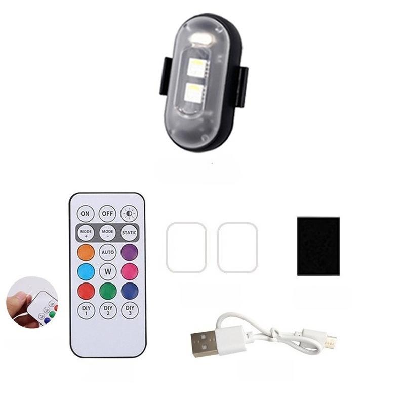 Wireless Car Atmosphere Light LED Strobe Lights Warning Lights RGB Led Aircraft Strobe Lights Car Motorcycle LED Lamp 1PC set
Wireless Car Atmosphere Light LED Strobe Lights Warning Lights RGB Led Aircraft Strobe Lights Car Motorcycle LED Lamp 1PC set