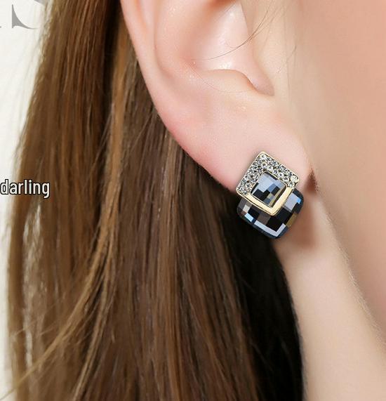 Серьги-пусеты из серебра 925 пробы с корейскими геометрическими квадратными кристаллами для женщин прозрачный/серый
Серьги-пусеты из серебра 925 пробы с корейскими геометрическими квадратными кристаллами для женщин прозрачный/серый