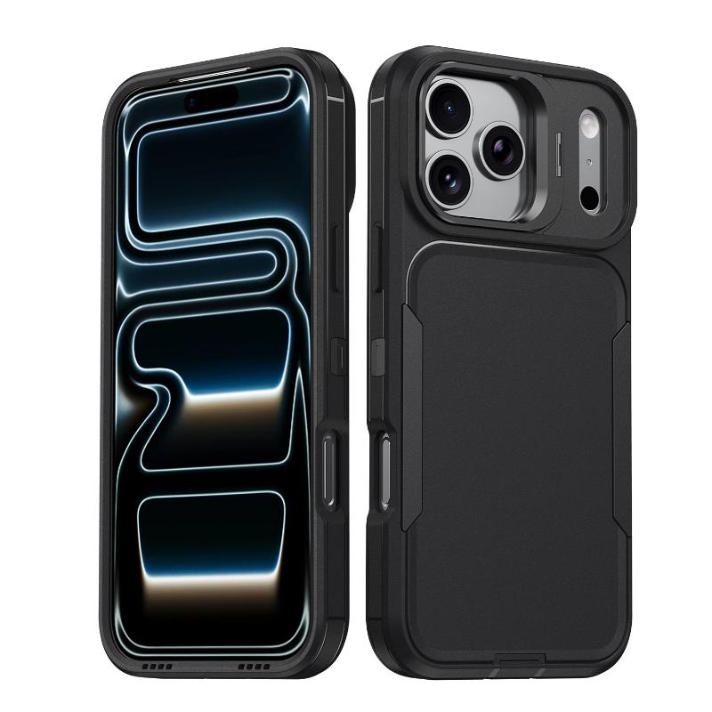 Soft EVA + Hard PC 2-in-1 Metal Lens Holder Armor Phone Case For iPhone 17 Pro Max 15 11 12 13 14 16 Pro Max Bumper Back Cover iPhone17 чёрный
Soft EVA + Hard PC 2-in-1 Metal Lens Holder Armor Phone Case For iPhone 17 Pro Max 15 11 12 13 14 16 Pro Max Bumper Back Cover iPhone17 чёрный