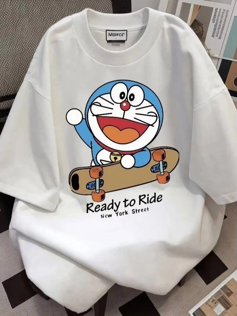 Japanese anime Unisexs Tshirt Cute Doraemon Shortsleeved Tshirt Unisex 2026 Summer new Fashion Streetwear Cotton Breathable Top XL
Japanese anime Unisexs Tshirt Cute Doraemon Shortsleeved Tshirt Unisex 2026 Summer new Fashion Streetwear Cotton Breathable Top XL
