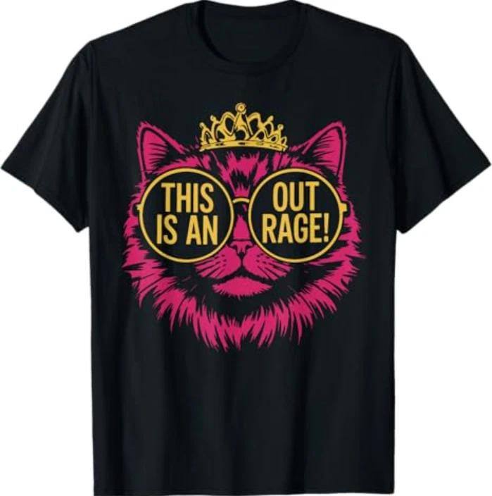 This is an Outrage Funny Princess Cat Donut Gold T-Shirt M
This is an Outrage Funny Princess Cat Donut Gold T-Shirt M