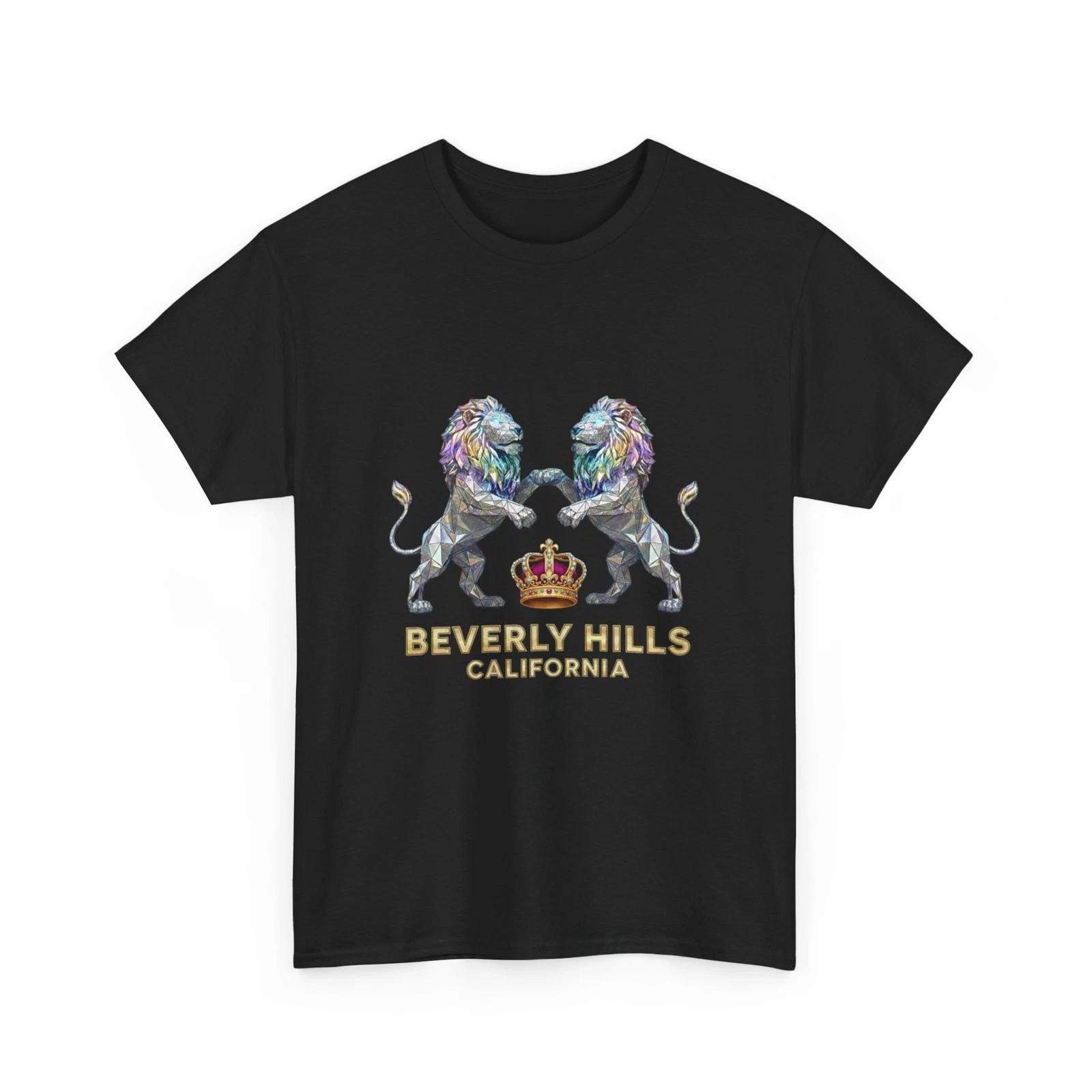 Beverly Hills California T-Shirt | Luxury Crowned Crest Royal Lions Cool T-Shirt 2XL
Beverly Hills California T-Shirt | Luxury Crowned Crest Royal Lions Cool T-Shirt 2XL