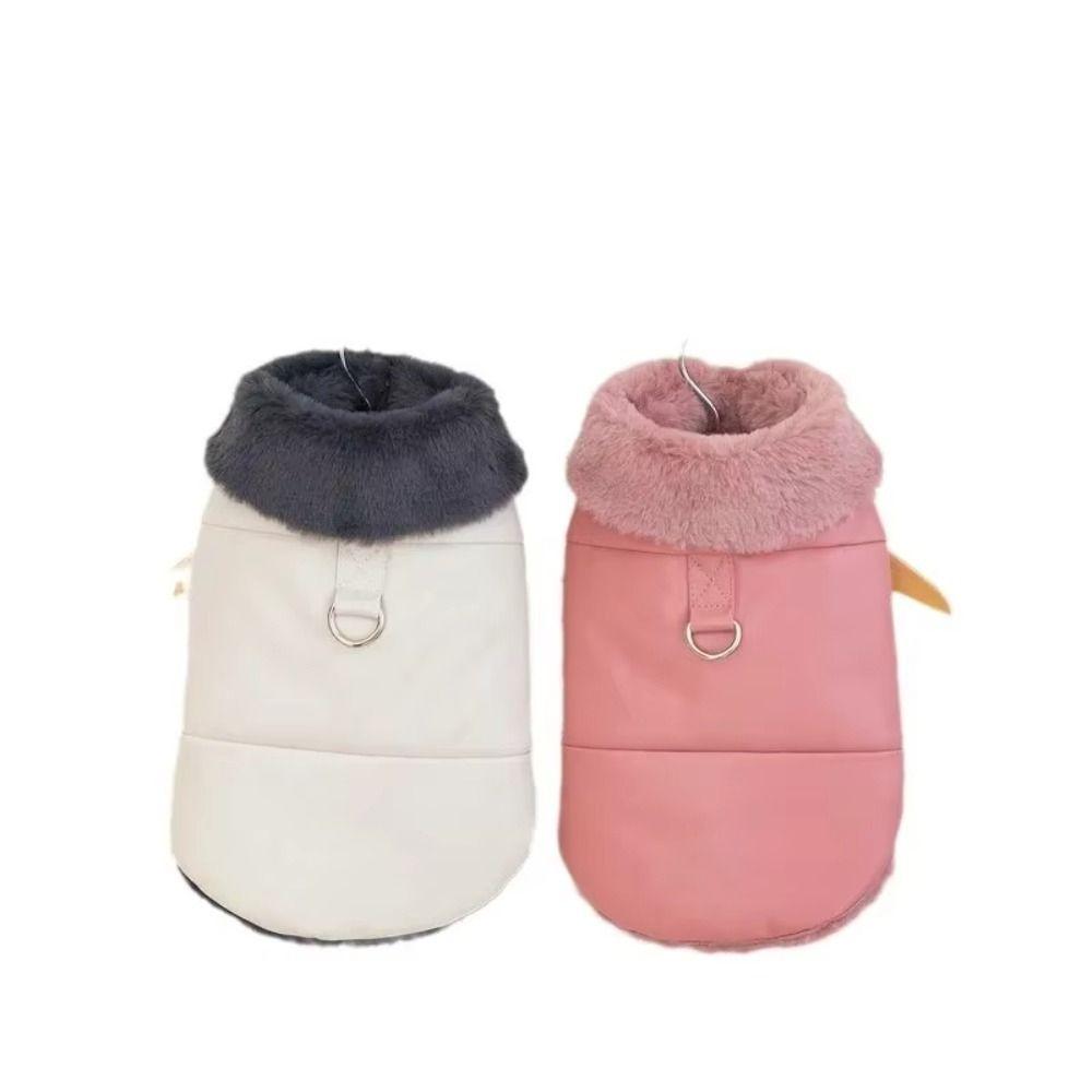 Warm Winter Dog Clothes Fur Collar Puppy Outfits Puppy Apparels Dog Vest Coats for French Bulldog S
Warm Winter Dog Clothes Fur Collar Puppy Outfits Puppy Apparels Dog Vest Coats for French Bulldog S