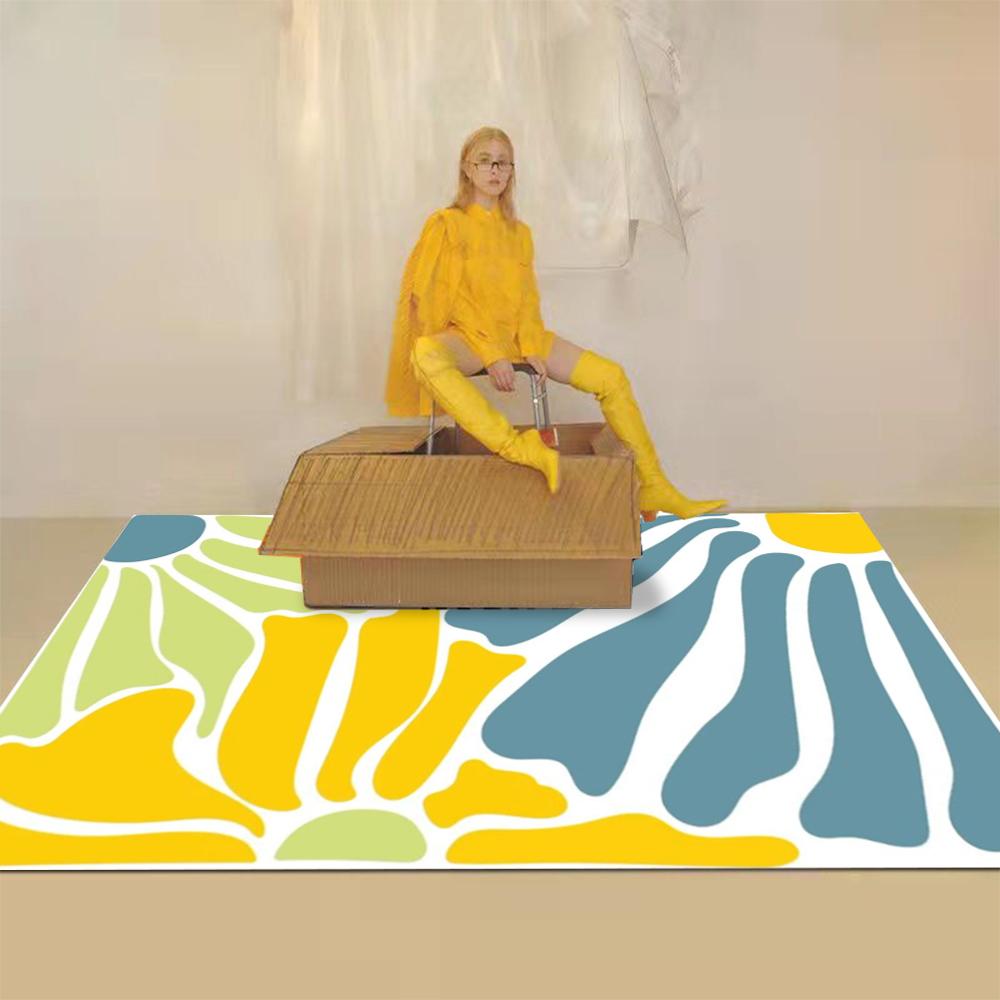 Ковер в стиле «Цветочный дофамин» Художественный красочный геометрический ковер для украшения гостиной Легкий в уходе Нескользящий ковер с петлевым ворсом для спальни 50X80CM
Ковер в стиле «Цветочный дофамин» Художественный красочный геометрический ковер для украшения гостиной Легкий в уходе Нескользящий ковер с петлевым ворсом для спальни 50X80CM