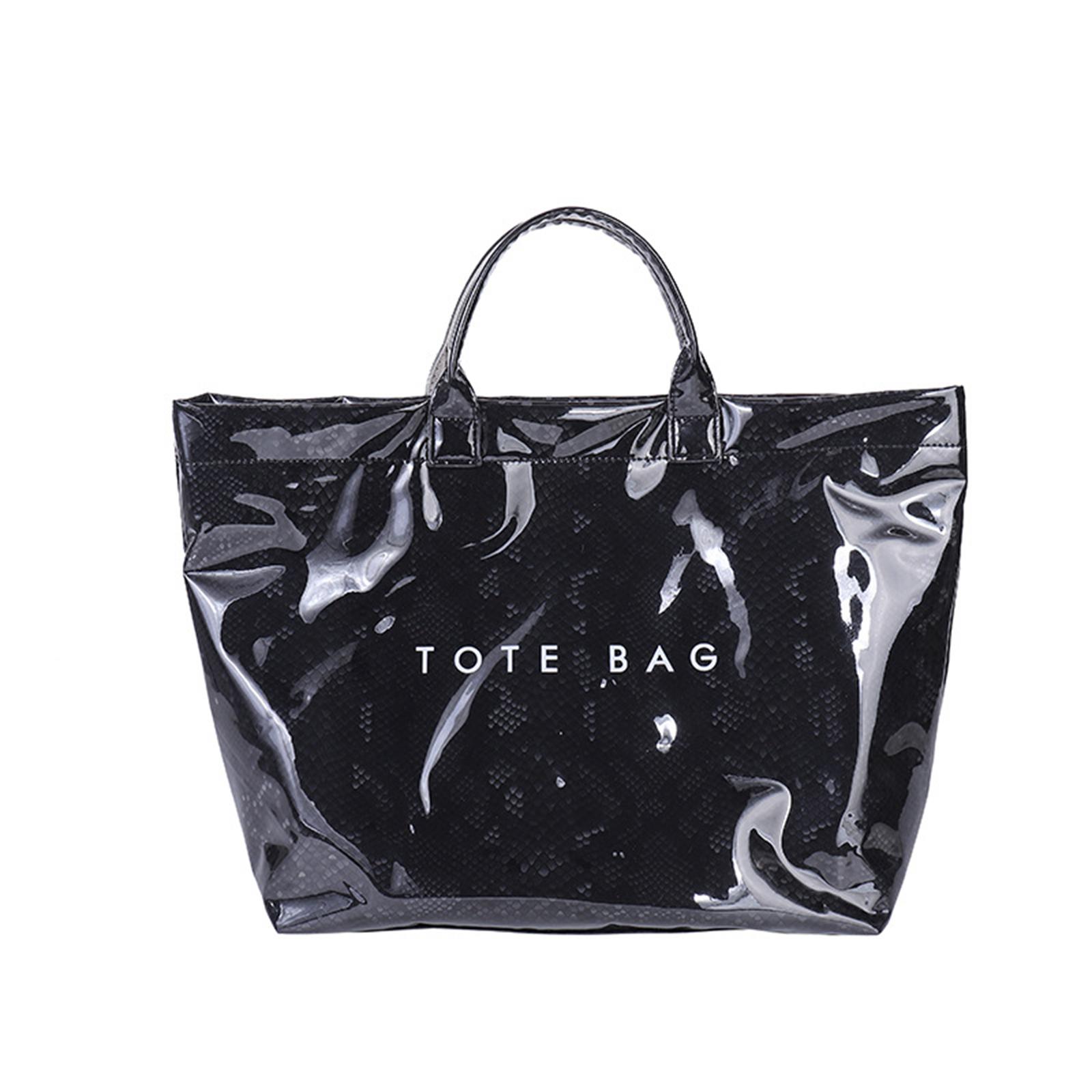 Large capacity jelly bag, fashionable tote bag, casual tote bag One Size чёрный
Large capacity jelly bag, fashionable tote bag, casual tote bag One Size чёрный