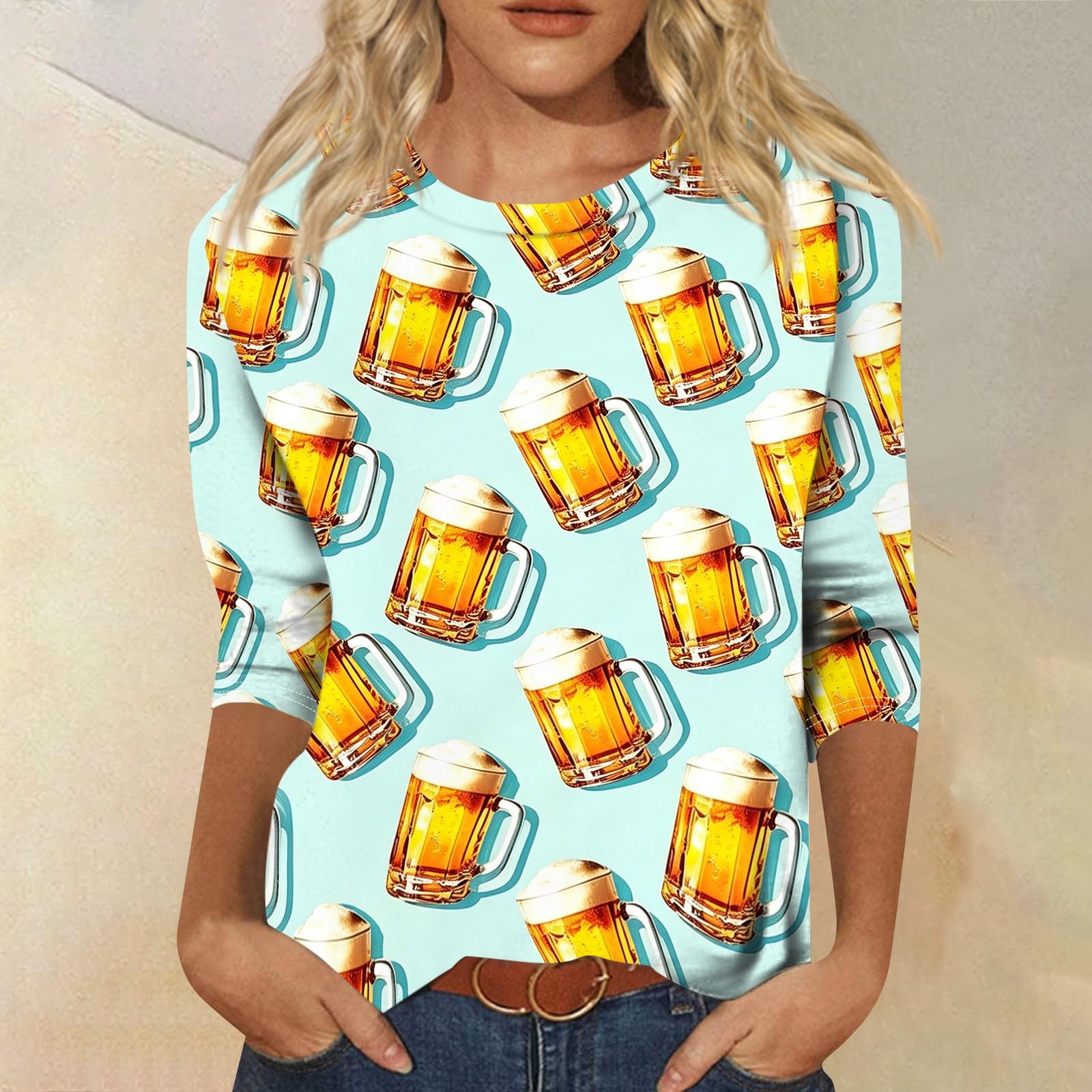 Women’s Casual Crew Neck Three Quarter Sleeve Top with Festival and Snack Print for Everyday Wear and Seasonal Events XXXXL синий
Women’s Casual Crew Neck Three Quarter Sleeve Top with Festival and Snack Print for Everyday Wear and Seasonal Events XXXXL синий