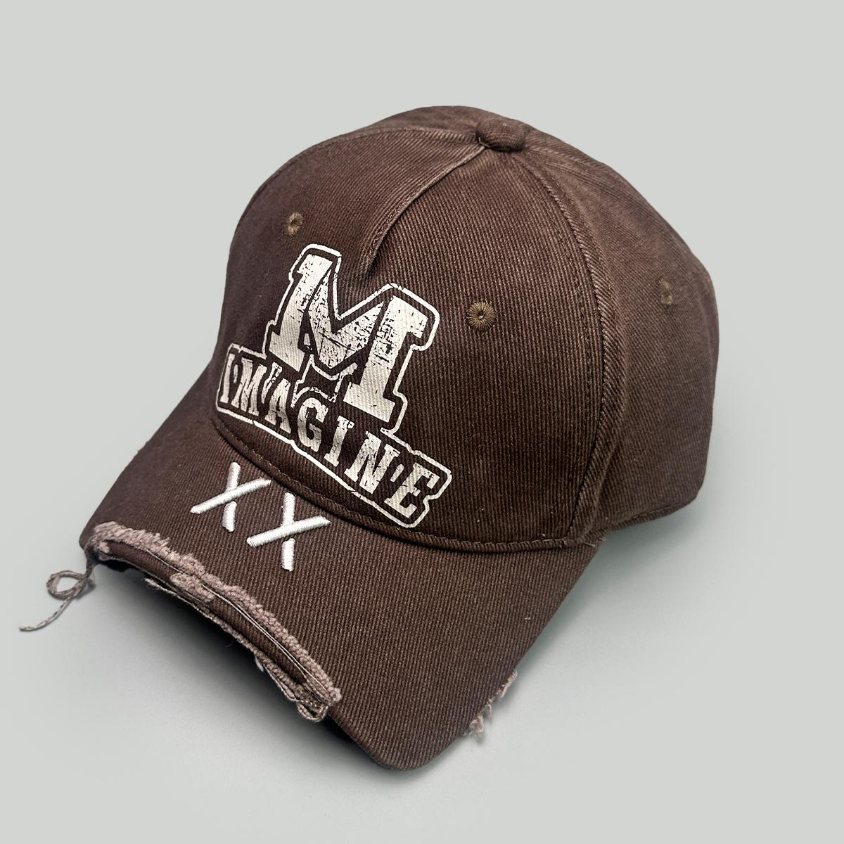 With Printed Pattern M Letter Prints Baseball Caps Latest For Men And Women Sun Protection Broken Eave All-Match Street Style Fashion Niche Style 52-60cm
With Printed Pattern M Letter Prints Baseball Caps Latest For Men And Women Sun Protection Broken Eave All-Match Street Style Fashion Niche Style 52-60cm