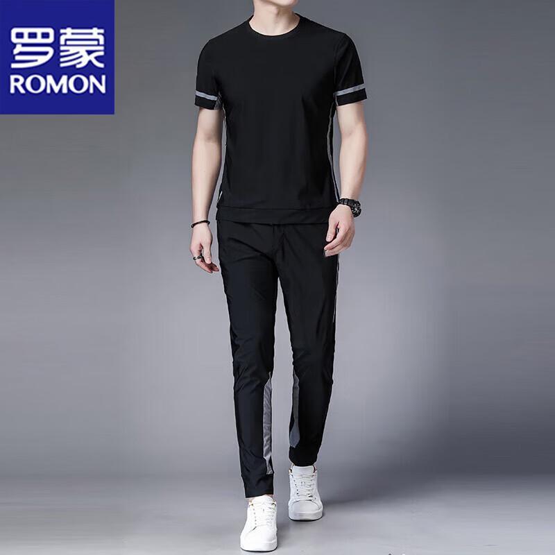 ROMON Men s Ice Silk Quick-Dry Summer T-shirt & Long Pants Set 4XL
ROMON Men s Ice Silk Quick-Dry Summer T-shirt & Long Pants Set 4XL