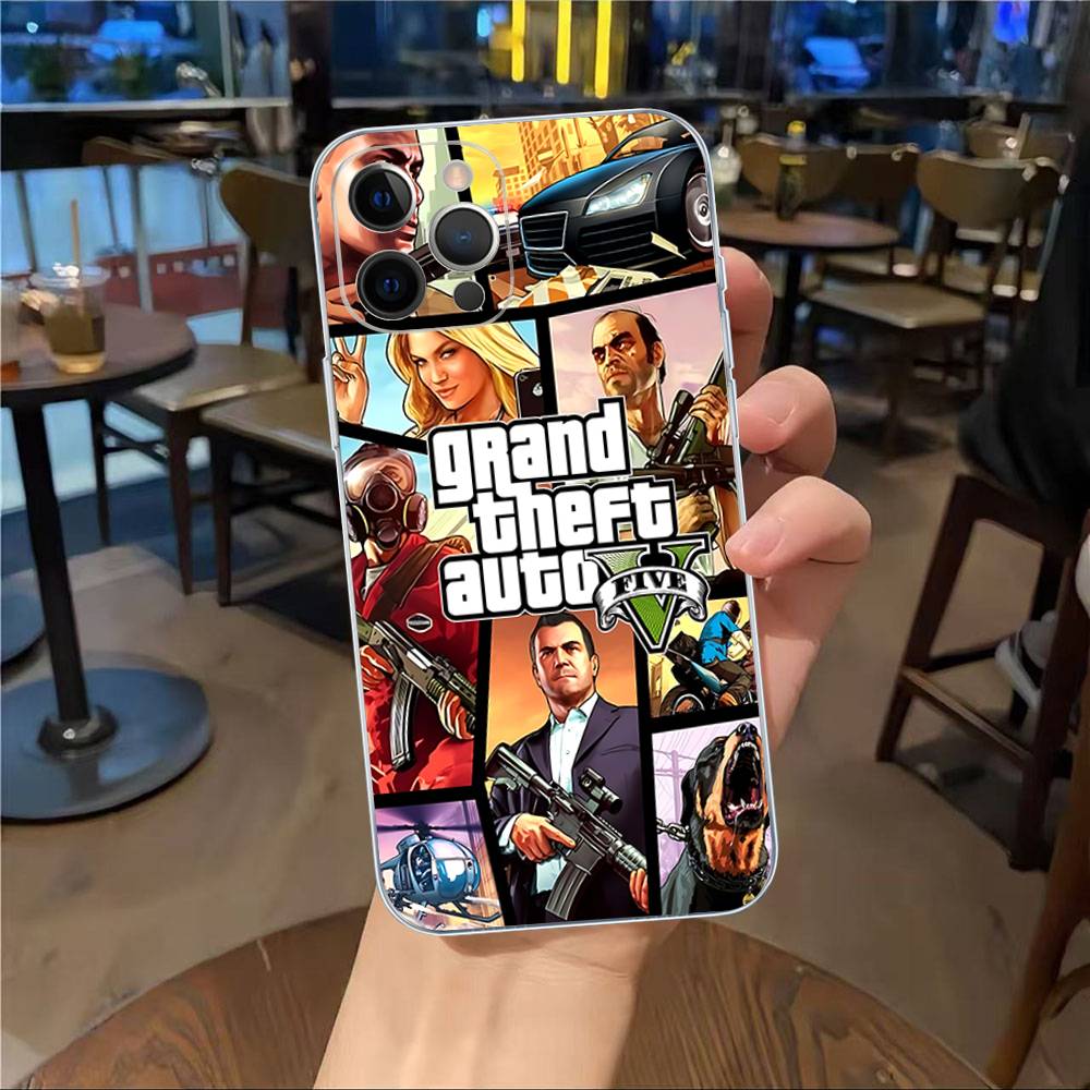 D-Decor T-Theft A-Auto G-GTA Video Game Phone Case For IPhone 17 16 15 14 13 12 11 Pro Max Plus Soft Cover Personalized DIY iPhone 17
D-Decor T-Theft A-Auto G-GTA Video Game Phone Case For IPhone 17 16 15 14 13 12 11 Pro Max Plus Soft Cover Personalized DIY iPhone 17