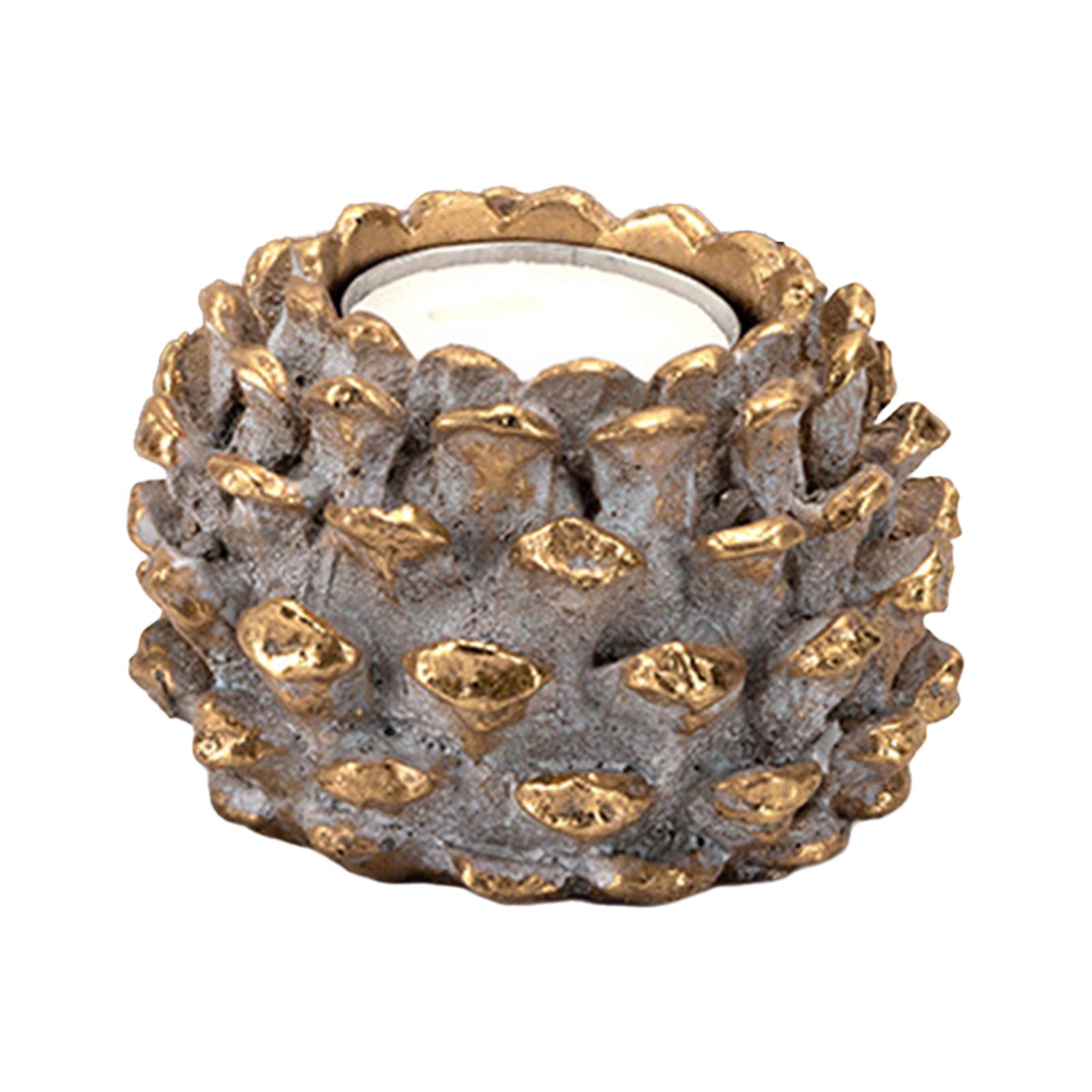 Resin Pine Cone Candle Holder Holiday Party Decor Small And Large Sizes For Christmas
Resin Pine Cone Candle Holder Holiday Party Decor Small And Large Sizes For Christmas