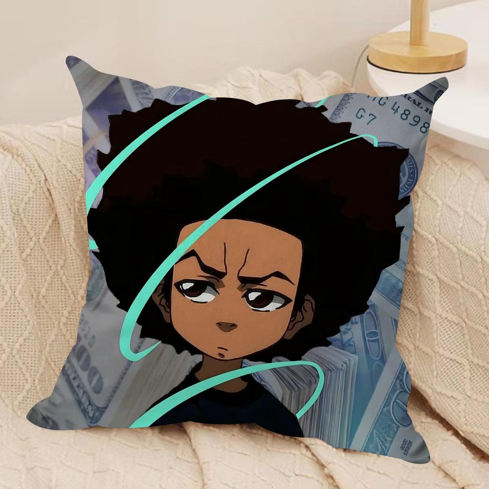 Cartoon ABoondocks Retro Cushion Cover Silky Short Plush DoubleSided Printed Pillow Case for Sofa All Seasons Home Decor Gift 30x30cm
Cartoon ABoondocks Retro Cushion Cover Silky Short Plush DoubleSided Printed Pillow Case for Sofa All Seasons Home Decor Gift 30x30cm