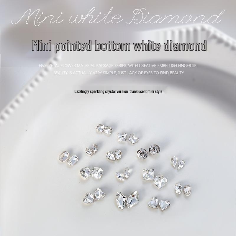 Nail Art Accessories: Heart, Square, Octagon, Axehead & Rectangular Diamond Decorations Set (10 Pieces)
Nail Art Accessories: Heart, Square, Octagon, Axehead & Rectangular Diamond Decorations Set (10 Pieces)