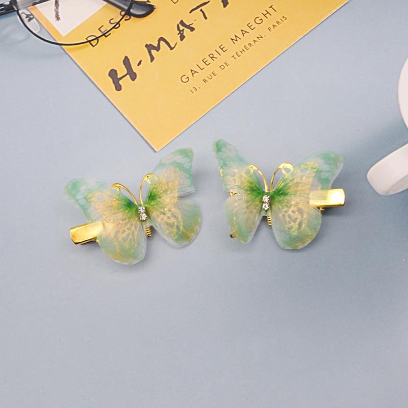 New Super Fairy Butterfly Hairpin Color Alloy Simulation Butterfly Hairpin Broken Hair Edge Measuring Clip Girl Bangs Clip
New Super Fairy Butterfly Hairpin Color Alloy Simulation Butterfly Hairpin Broken Hair Edge Measuring Clip Girl Bangs Clip