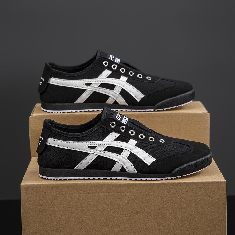 Взуття Форреста Гампа нове чоловіче взуття дихаюче на м якій підошві спортивне універсальне парусинове взуття студентське взуття для скейтборду ліниве повсякденне взуття на одній педалі 43 чорний
Взуття Форреста Гампа нове чоловіче взуття дихаюче на м якій підошві спортивне універсальне парусинове взуття студентське взуття для скейтборду ліниве повсякденне взуття на одній педалі 43 чорний