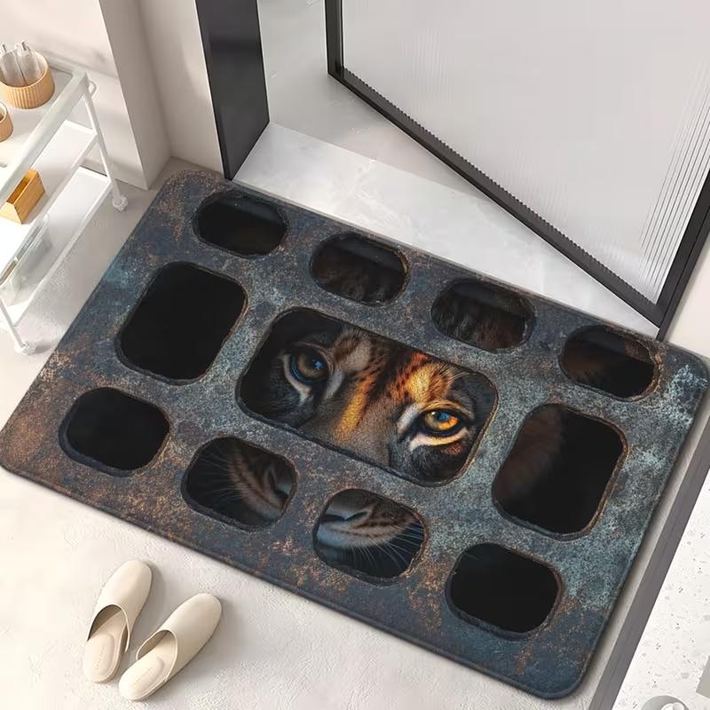Single Piece Black White Checkered Tile Floor Mat Anti Slip Bathroom Floor Mat Carpet Bedroom Living Room Entrance Picnic Carpet 40cm x 60cm
Single Piece Black White Checkered Tile Floor Mat Anti Slip Bathroom Floor Mat Carpet Bedroom Living Room Entrance Picnic Carpet 40cm x 60cm