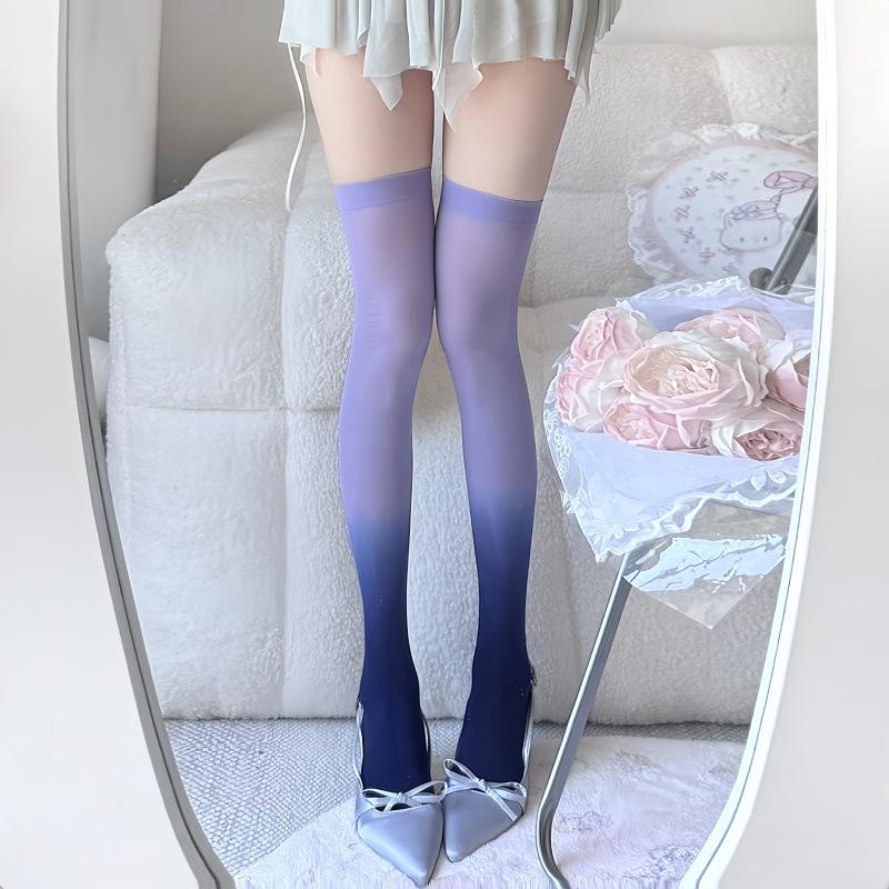 Gradual Change Pink Knee Socks Fashion Personality Thigh Socks Slim And Thin High Tube Socks Color Matching Stockings Beautiful Legs One size fits all фіолетовий
Gradual Change Pink Knee Socks Fashion Personality Thigh Socks Slim And Thin High Tube Socks Color Matching Stockings Beautiful Legs One size fits all фіолетовий
