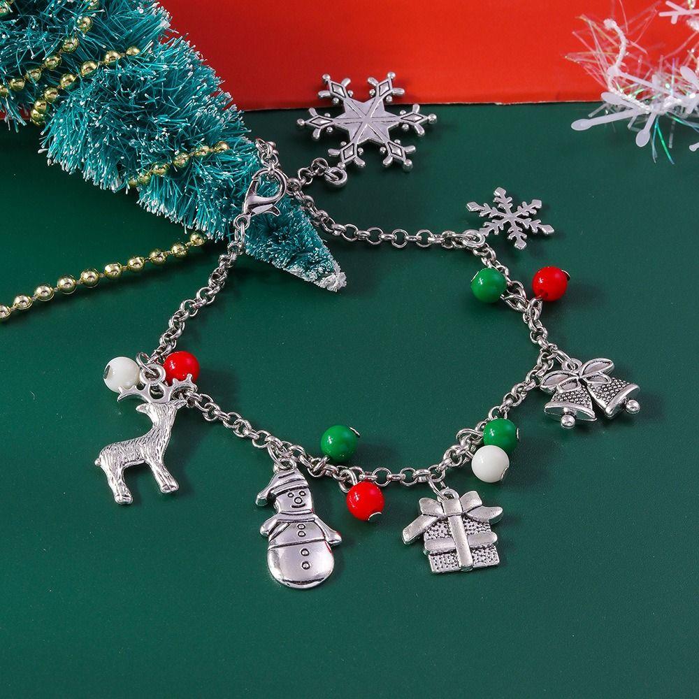 Elk Merry Christmas Bracelet Snowman Candy Cane Hand Chain Aesthetic Star Xmas Bracelet Gift
Elk Merry Christmas Bracelet Snowman Candy Cane Hand Chain Aesthetic Star Xmas Bracelet Gift