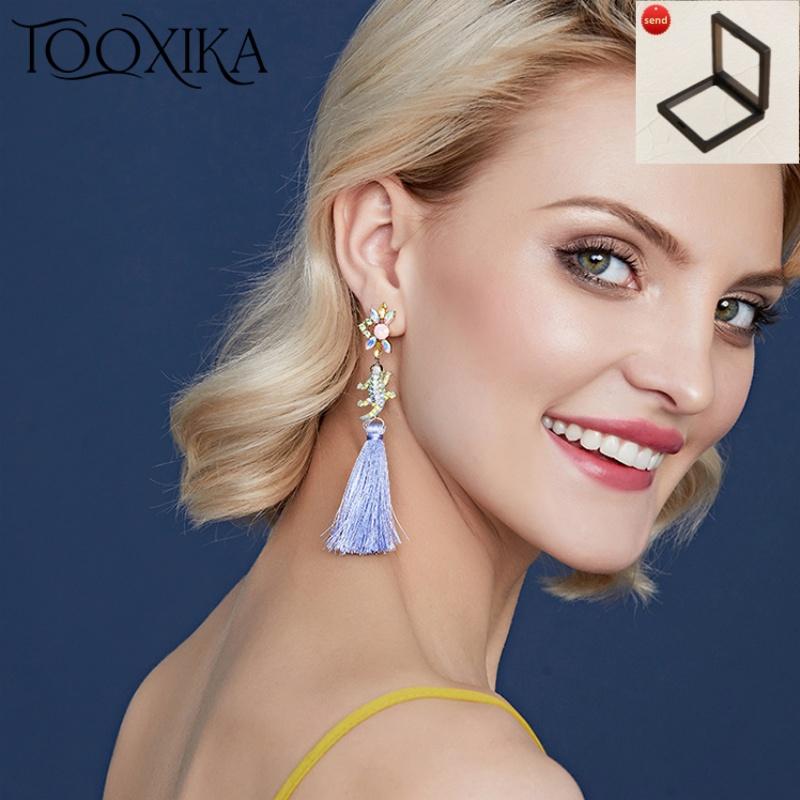 Tooxika Длинные кисточки, серьги AB для женщин, цветные серьги-хамелеоны, серьги Temperament, гипоаллергенная обработка
Tooxika Длинные кисточки, серьги AB для женщин, цветные серьги-хамелеоны, серьги Temperament, гипоаллергенная обработка