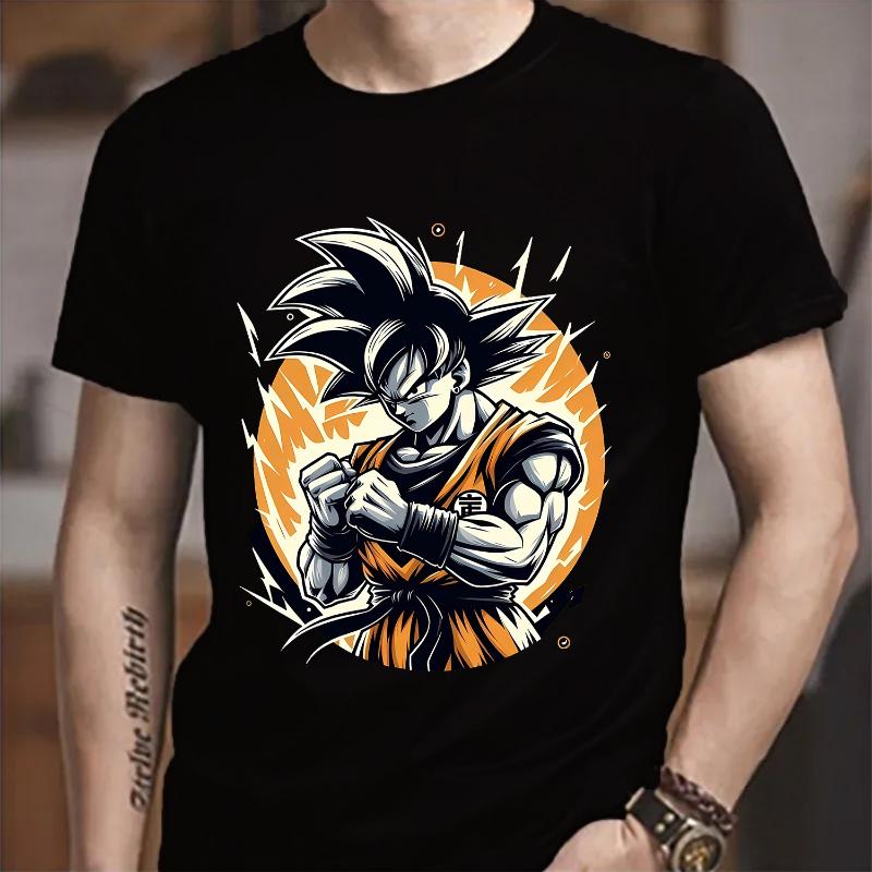 Футболка Dragon Ball Goku Мода для взрослого мужчины Аниме одежда Унисекс Круглый воротник Короткий рукав Мода Черная Хлопковая Футболка Топ Подарок S
Футболка Dragon Ball Goku Мода для взрослого мужчины Аниме одежда Унисекс Круглый воротник Короткий рукав Мода Черная Хлопковая Футболка Топ Подарок S