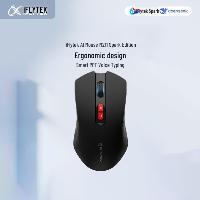 iFLYTEK M211 Spark Edition Ergonomic Smart Voice Wireless Mouse
iFLYTEK M211 Spark Edition Ergonomic Smart Voice Wireless Mouse
