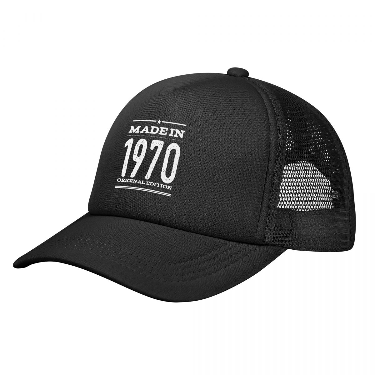 Made In 1970 Baseball Cap for Unisex Women Bulk Snapback Trucker Hats Adjustable Unisex Fishing Mesh-Back Hats
Made In 1970 Baseball Cap for Unisex Women Bulk Snapback Trucker Hats Adjustable Unisex Fishing Mesh-Back Hats