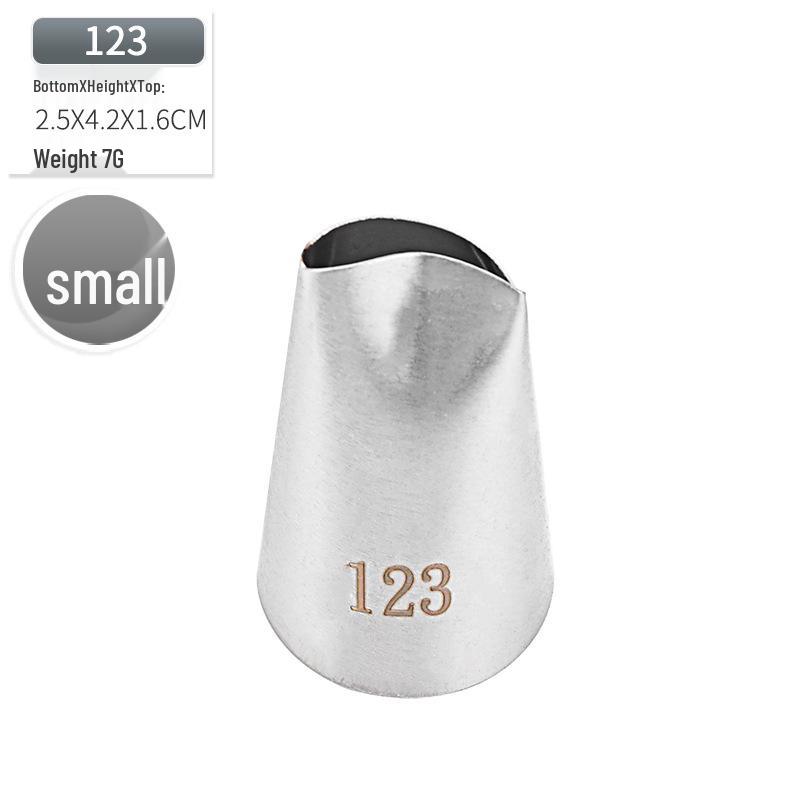 304 Безшовна насадка для трубочок - Діаметр 25/30/35 мм Інструмент для DIY тортів та печива Small
304 Безшовна насадка для трубочок - Діаметр 25/30/35 мм Інструмент для DIY тортів та печива Small