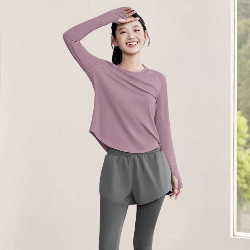 Women s Quick Dry Long Sleeve T-shirt: Slimming, Comfortable, Ideal for Running, Tennis, Badminton, and Casual Sports L
Women s Quick Dry Long Sleeve T-shirt: Slimming, Comfortable, Ideal for Running, Tennis, Badminton, and Casual Sports L