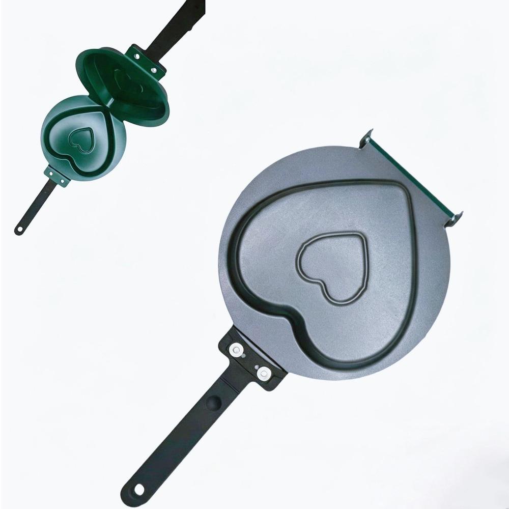 Love Shaped Flip Frying Pan Flat Bottomed Pancake Maker Kitchen Tools Muffin Pan Camping срібний
Love Shaped Flip Frying Pan Flat Bottomed Pancake Maker Kitchen Tools Muffin Pan Camping срібний