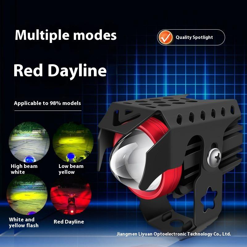 4 Modes Motorcycle LED Spotlight Motorbike Auxiliary Fog Light 3 Color External Work Light Type A
4 Modes Motorcycle LED Spotlight Motorbike Auxiliary Fog Light 3 Color External Work Light Type A