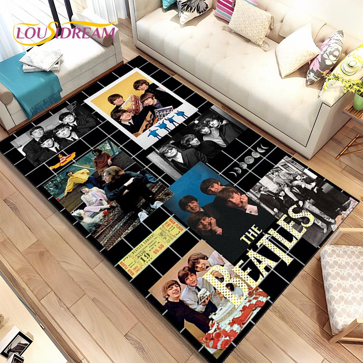 3D B-Beatles Рок-гурт Килимок, килимок для дому, вітальні, дитячої спальні, дивана, килимок, діти грають, нековзкий килимок 120x160cm(47x62in)
3D B-Beatles Рок-гурт Килимок, килимок для дому, вітальні, дитячої спальні, дивана, килимок, діти грають, нековзкий килимок 120x160cm(47x62in)