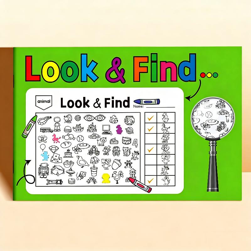 Children S Hidden Object Coloring Book 100+ Search & Color Activities Interactive Educational Puzzle Book For School Home Travel зелений
Children S Hidden Object Coloring Book 100+ Search & Color Activities Interactive Educational Puzzle Book For School Home Travel зелений