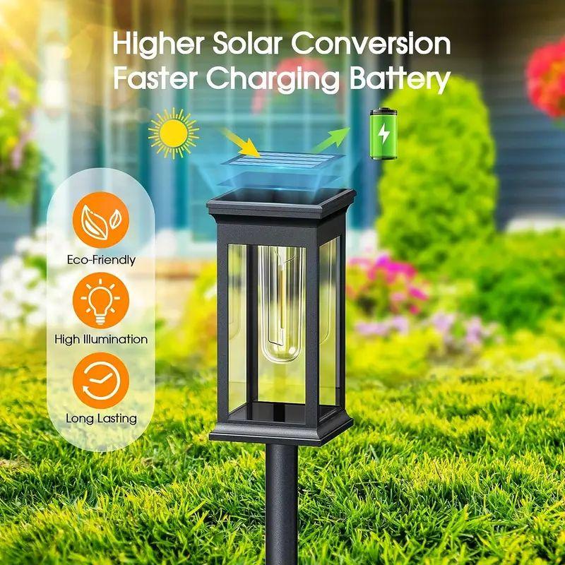 Solar Pathway Lights Outdoor Solar Lighting Garden Lamp Waterproof Landscape Lights Walkway Driveway Lawn Light Garden Decor New
Solar Pathway Lights Outdoor Solar Lighting Garden Lamp Waterproof Landscape Lights Walkway Driveway Lawn Light Garden Decor New