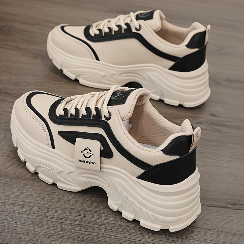 New Thick Soled Sports Leather Height Increasing Shoes, Student Fashion Women s Shoes, Korean Version Dad Shoes 40
New Thick Soled Sports Leather Height Increasing Shoes, Student Fashion Women s Shoes, Korean Version Dad Shoes 40