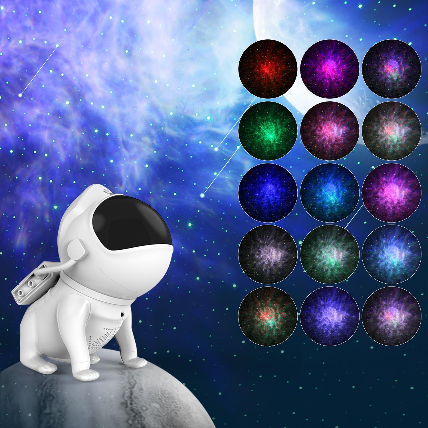 BL-TKG Space Dog Starry Sky Projector Projection Night Light Bluetooth-compatible Speaker (USB Powered) A
BL-TKG Space Dog Starry Sky Projector Projection Night Light Bluetooth-compatible Speaker (USB Powered) A