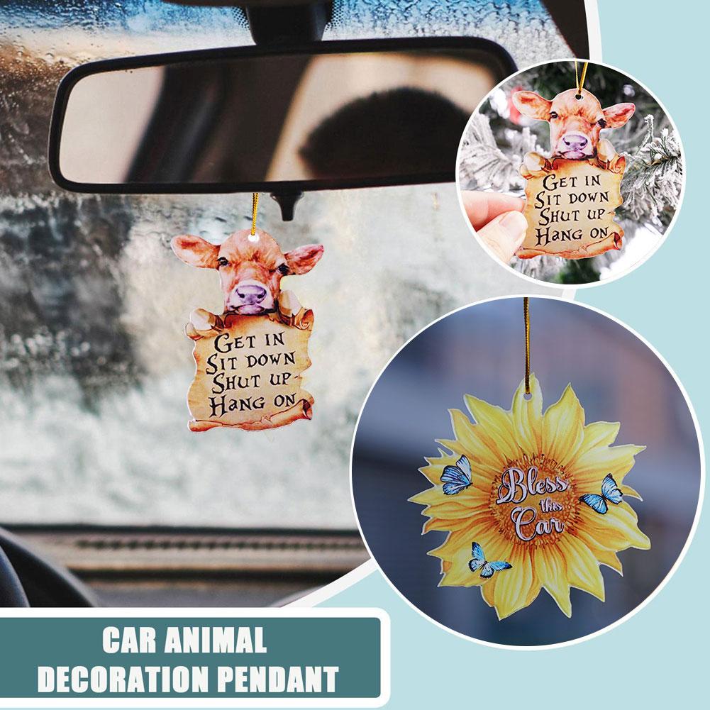 Car Animal Decoration Pendant Dog Ornament Cute Cartoon Keychain Bag Fishion Rear View Accessories Sunflower Pendant Mirror U3i1
Car Animal Decoration Pendant Dog Ornament Cute Cartoon Keychain Bag Fishion Rear View Accessories Sunflower Pendant Mirror U3i1