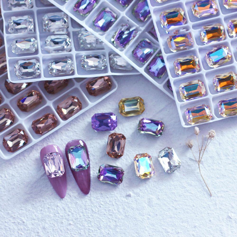 Jewelry Making Pointed Back 3D Nail Art Decoration Crystal Stones Nail Charms Nail Art Rhinestones
Jewelry Making Pointed Back 3D Nail Art Decoration Crystal Stones Nail Charms Nail Art Rhinestones