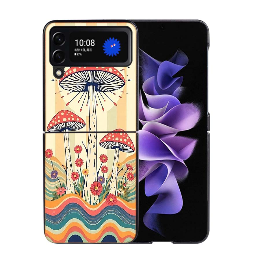 Boho Hippy Mushroom Sunrise Phone Case For Samsung Z Flip 7 6 5G Galaxy Z Flip4 Z Flip5 Z Flip3 Coque Black Hard PC Shell Protec Samsung Z Flip 6 5G
Boho Hippy Mushroom Sunrise Phone Case For Samsung Z Flip 7 6 5G Galaxy Z Flip4 Z Flip5 Z Flip3 Coque Black Hard PC Shell Protec Samsung Z Flip 6 5G