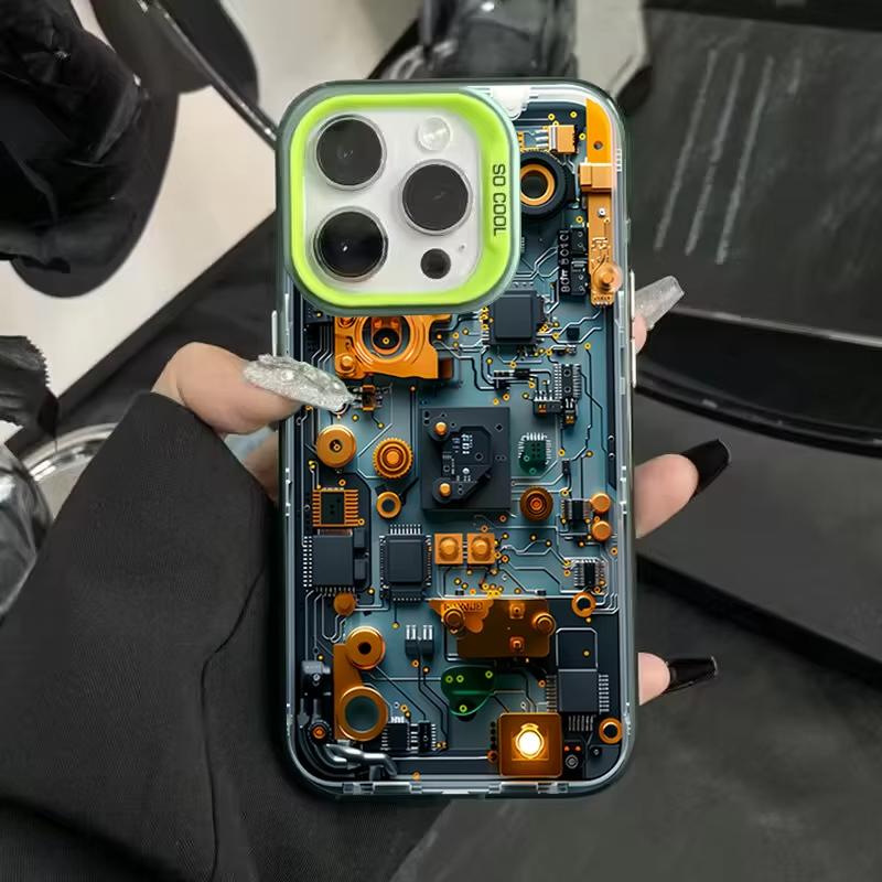 Advanced Circuit Board Electroplate Phone Case For Xiaomi Mi 15 T Pro 14T 13T 12T Mi 17 Pro 15 14 13 12 11 Lite 5G Back Cover Xiaomi 13 Ultra
Advanced Circuit Board Electroplate Phone Case For Xiaomi Mi 15 T Pro 14T 13T 12T Mi 17 Pro 15 14 13 12 11 Lite 5G Back Cover Xiaomi 13 Ultra