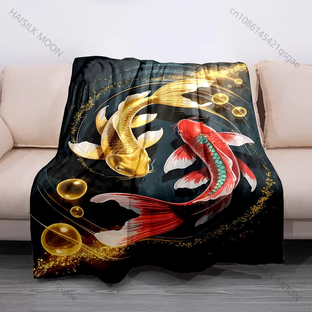1PC Golden black koi around yin-yang Print Blanket Flannel Material Soft Warm for All Seasons Home Outdoor Camping Picnics RV 75x90cm
1PC Golden black koi around yin-yang Print Blanket Flannel Material Soft Warm for All Seasons Home Outdoor Camping Picnics RV 75x90cm
