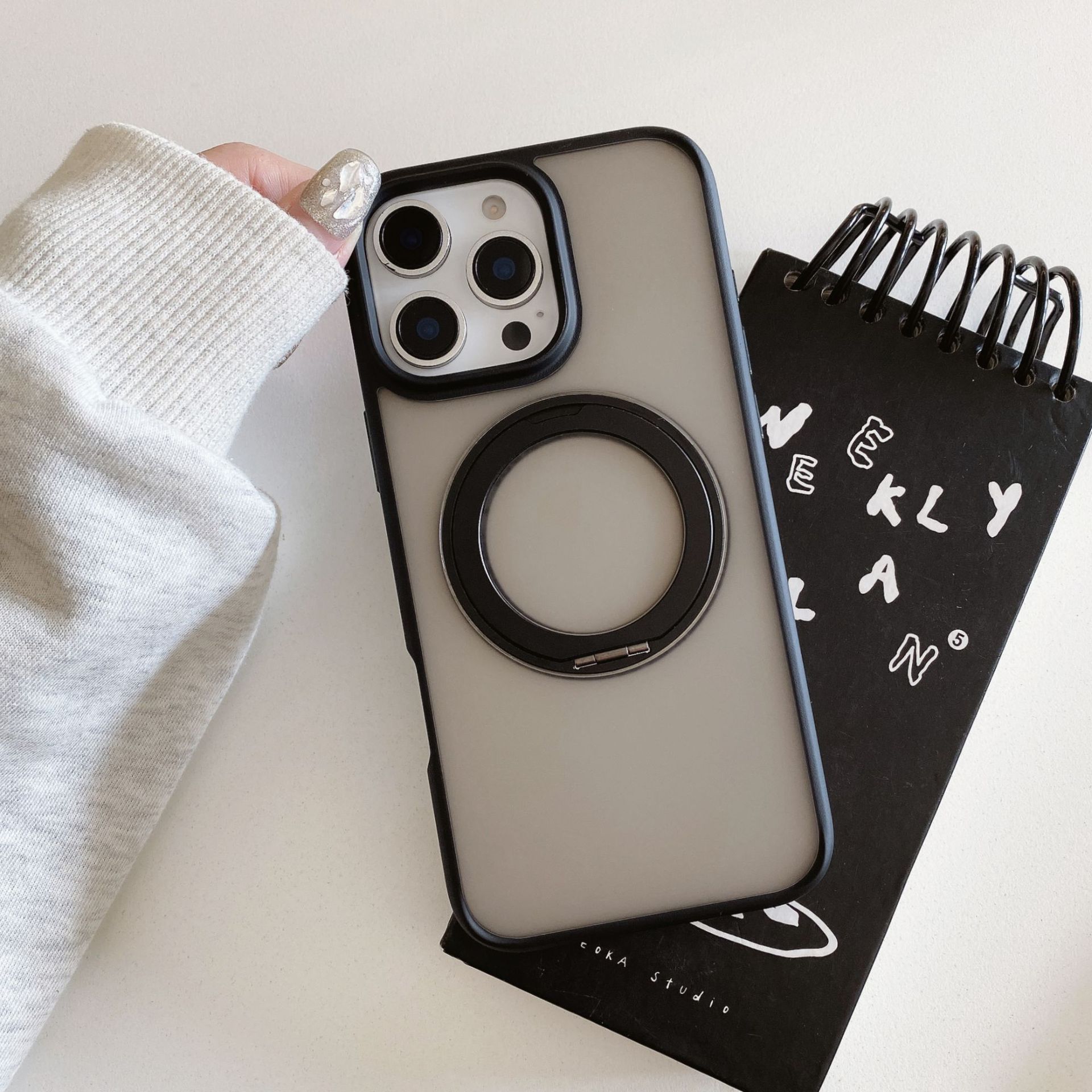 Applicable To Apple 16proMax Rotary Bracket Mobile Phone Case Magnetic Charging IPhone 15 Matte Anti Fall Protection Case iPhone15proMax
Applicable To Apple 16proMax Rotary Bracket Mobile Phone Case Magnetic Charging IPhone 15 Matte Anti Fall Protection Case iPhone15proMax