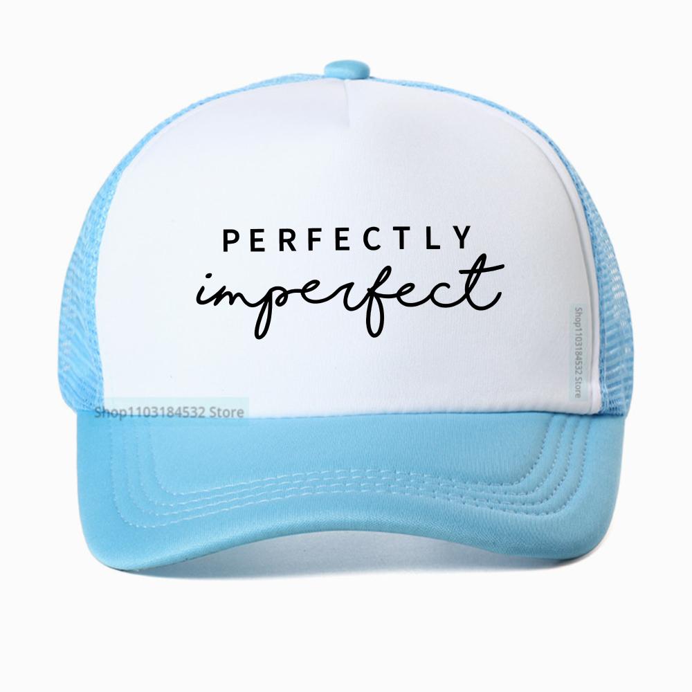 PERFECTLY letter printed baseball cap casual comfortable adjustable Breathable snapback hats unisex fashion mesh trucker hat Adjustable
PERFECTLY letter printed baseball cap casual comfortable adjustable Breathable snapback hats unisex fashion mesh trucker hat Adjustable