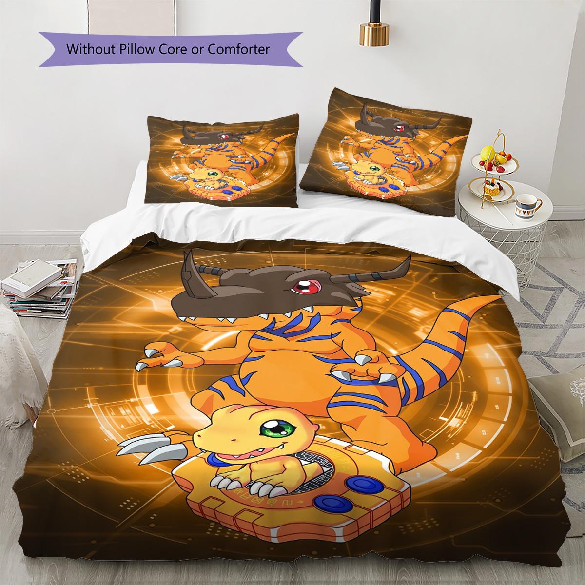 Digimon Bedding Set, 1 Duvet Cover & 2 Pillowcases, Home Decor, Perfect Gift for Digimon Fans 135x200cm
Digimon Bedding Set, 1 Duvet Cover & 2 Pillowcases, Home Decor, Perfect Gift for Digimon Fans 135x200cm