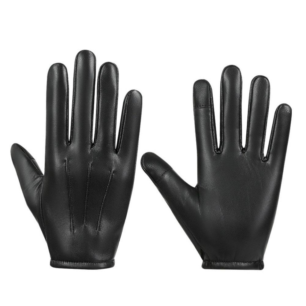 Punk Driving Gloves Black PU Leather Gloves Fashion Full Finger Mittens Sports Activities чорний
Punk Driving Gloves Black PU Leather Gloves Fashion Full Finger Mittens Sports Activities чорний