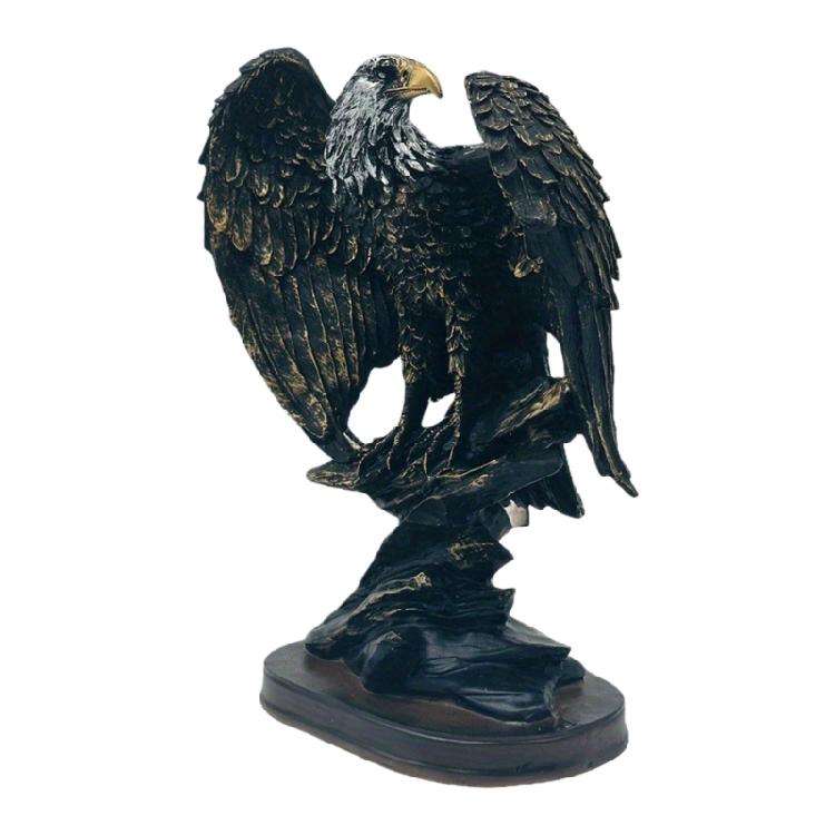 Resin Bird on Rock Sculpture Ornament with Spreading Wing Design for Office and Living Space Decorative Figurine Gift 1
Resin Bird on Rock Sculpture Ornament with Spreading Wing Design for Office and Living Space Decorative Figurine Gift 1