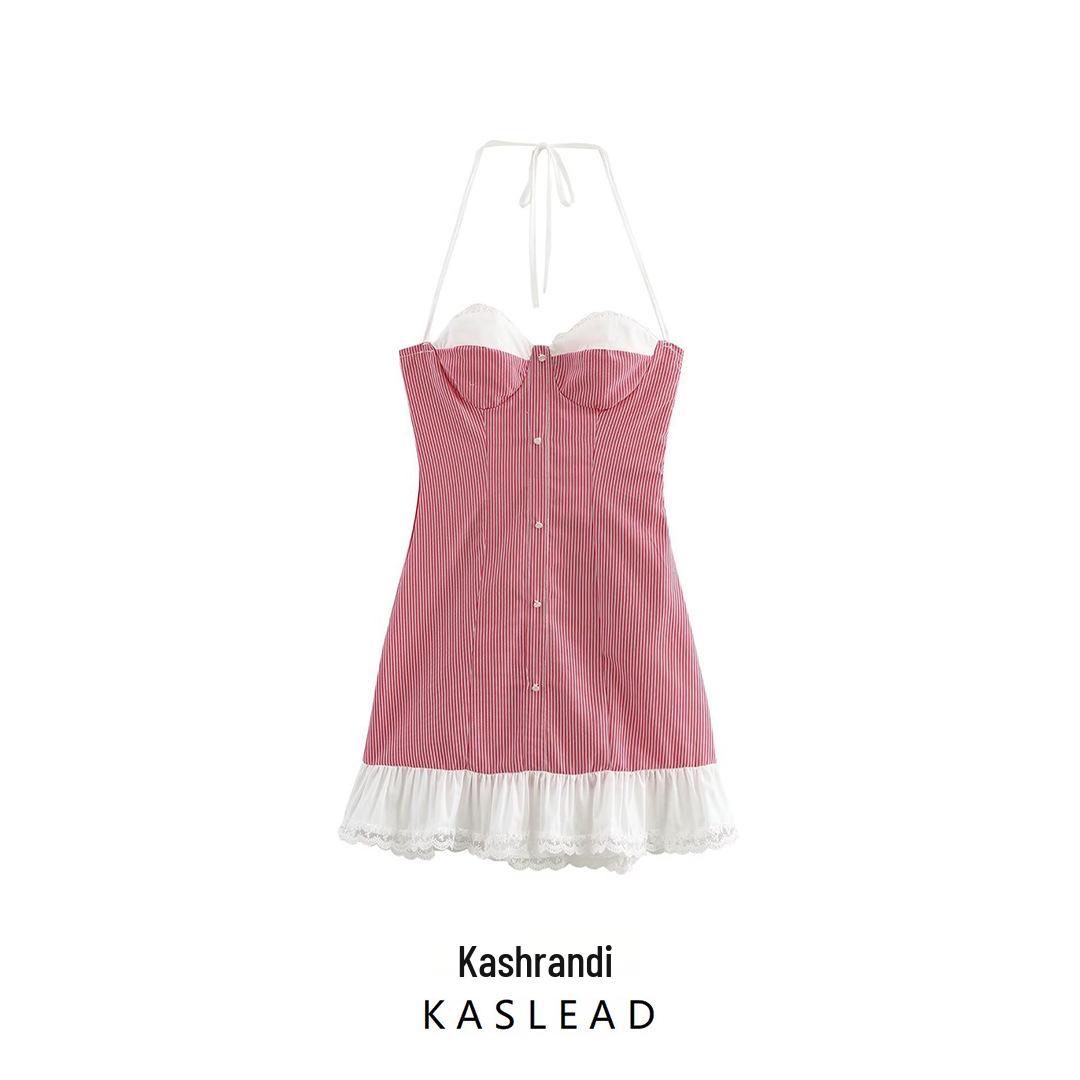 2025 Spring Women s European & American Retro Striped Sleeveless Bodycon Dress M красный
2025 Spring Women s European & American Retro Striped Sleeveless Bodycon Dress M красный
