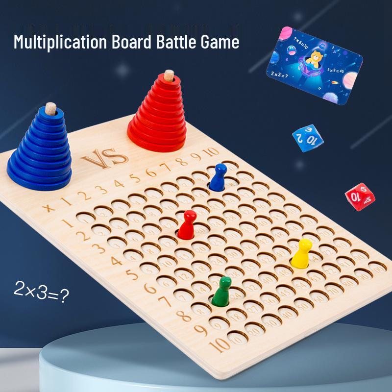 Early Education Wooden Multiplication Table Building Blocks - Second Grade Learning Toy
Early Education Wooden Multiplication Table Building Blocks - Second Grade Learning Toy